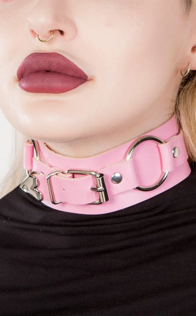 Belt It Out Choker | Pink