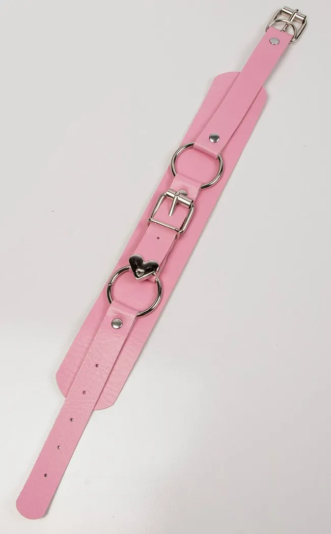 Belt It Out Choker | Pink
