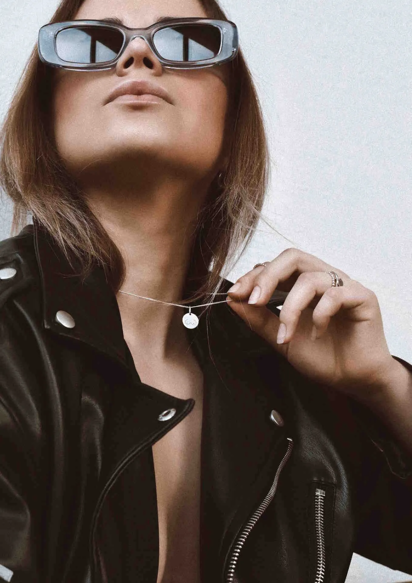 Boobs Necklace Silver