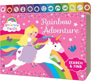 Book Chunky Tabbed Unicorn Magic