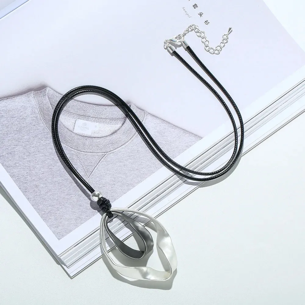 Fashion Chunky Long Necklace for Women Chokers New in Jewellery Pendants