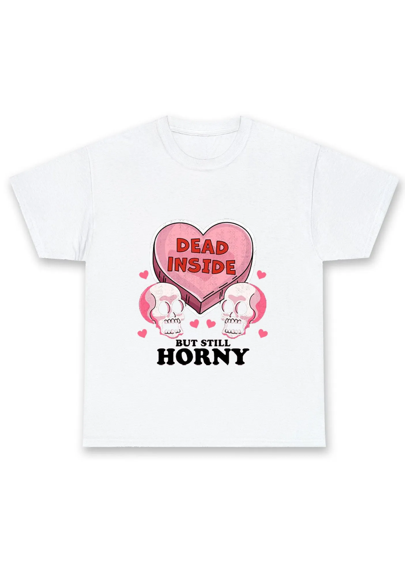 Halloween Dead Inside But Still Horxy Chunky Shirt
