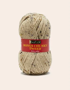 HAYFIELD BONUS CHUNKY TWEED 100G