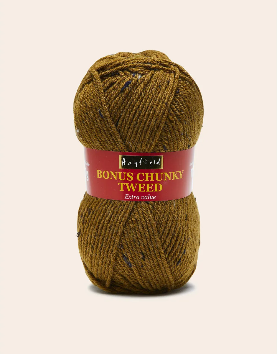 HAYFIELD BONUS CHUNKY TWEED 100G