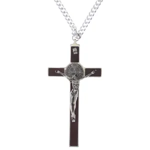 Huge Crucifix Chunky Chain Necklace