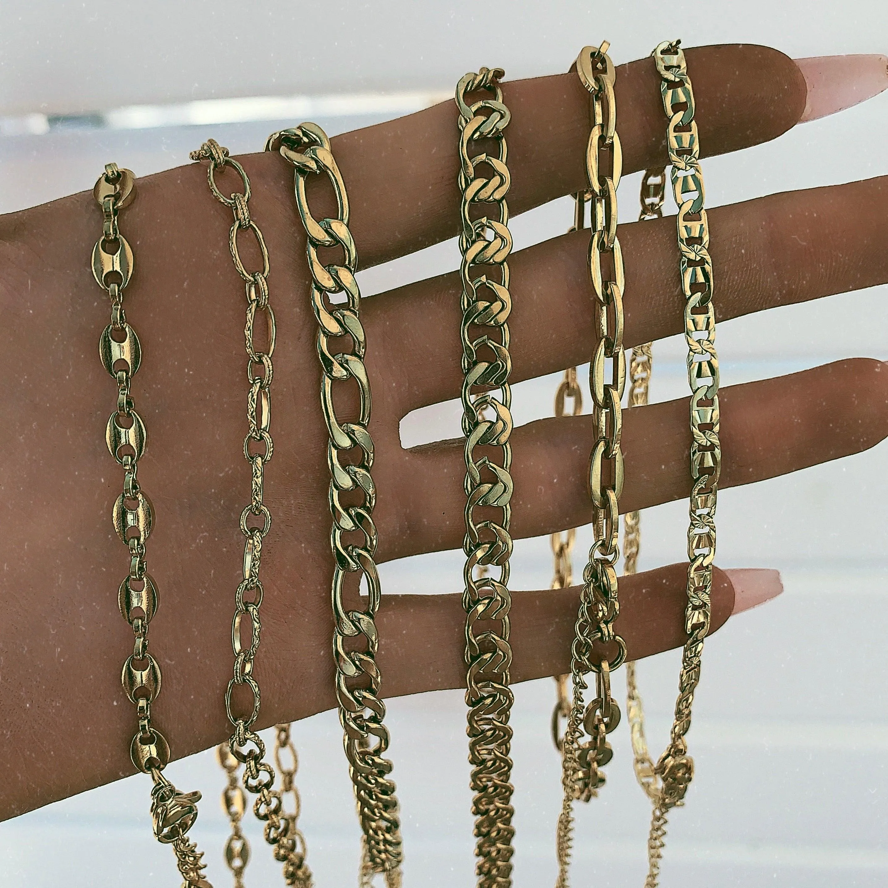 Laila Chunky Figaro Choker / Necklace