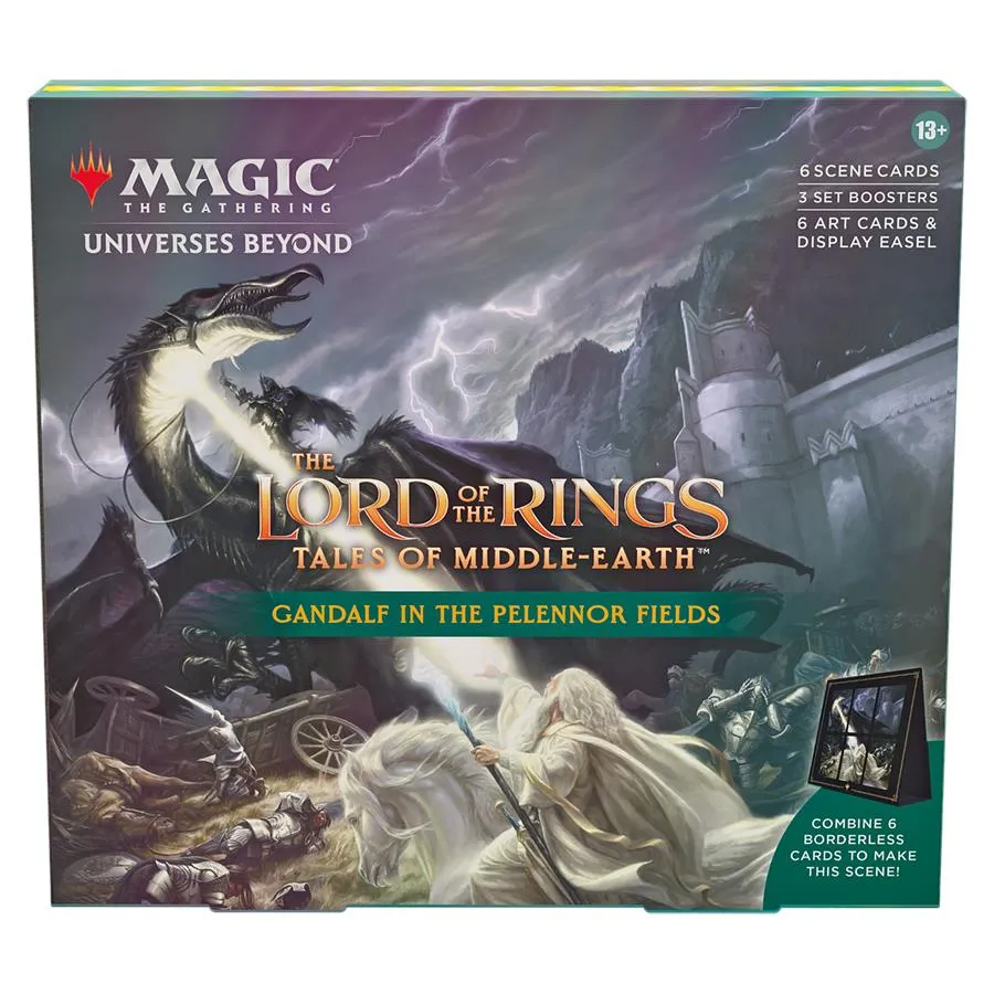 Magic The Gathering Trading Card Game - The Lord Of The Rings: Tales Of Middle-Earth - Holiday Scene Box