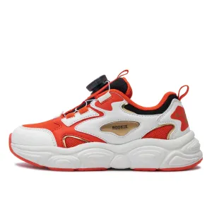 Rookie Chunky Sneaker Off-White/Red (Big Kids)