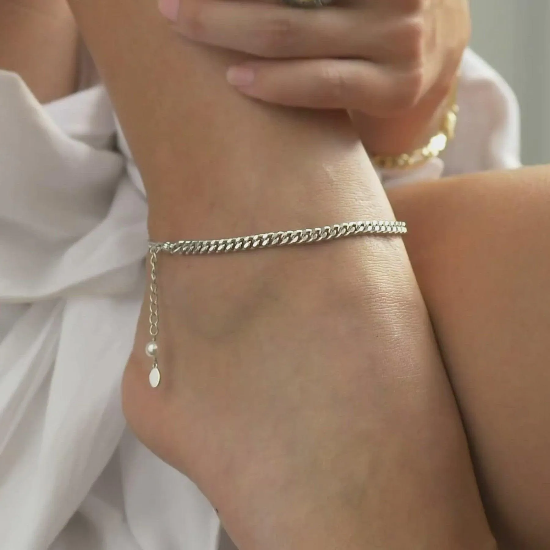 Scream Pretty Hannah Martin Curb Chain Anklet